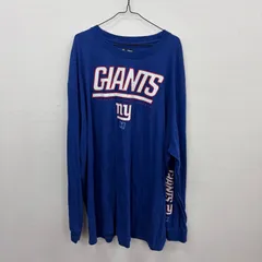 Y1058 NFL ロンT 2XL 青 Giants スポーツ エヌエフエル 古着卸 アメリカ仕入のサムネイル