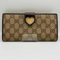美品✨GUCCI ラブリーハート GG GGスプリーム キャンバス 長財布