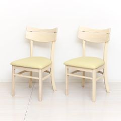Sale 座面色オーダー可 2脚セット コンパクトチェア 北欧スタイル