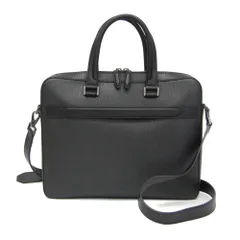 サルヴァトーレ・フェラガモ(Salvatore Ferragamo) FZ-24 0458 メンズ レザー ブリーフケース,ハンドバッグ ブラックのサムネイル