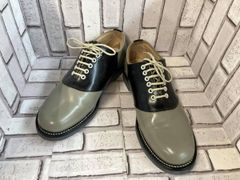 極美品】 リーガル サドルシューズ 革靴 23.5cm ネイビー 幅広 - メルカリ
