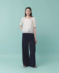 elu Aurora blouse 2Way - tweed beige - メルカリ