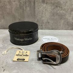 VINTAGEWORKS DH5745 CH-7 ブラックレザーベルト原宿店限定 - メルカリ