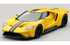 未展示品オートアート1/18フォードGT 2004 イエロー/ブラックストライプ 未展示品オートアート1/18フォードGT 2004 イエロー/ブラック