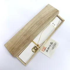 【1007602-04】象嵌ネックレス　純金　伝統工芸 豊山（ほうざん）のサムネイル