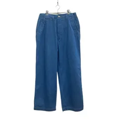 E.TAUTZ SAVILE ROW/イートウツサヴィルロウ/ワイドデニムパンツ/サイズ30/メンズ/FC3663のサムネイル
