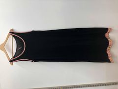 LEONARD FASHION 難あり、エル、カンカン半袖ワンピース ブラック