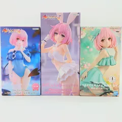【未開封】To LOVEる とらぶる ダークネス フィギュア まとめ売り 3体セット フリュー バンプレスト トリオトライト BiCute Bunnies グリグラ モモ ベリア デビルーク 水着 バニー C-12-4