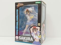KOTOBUKIYA 코토부키야 STREET FIGHTER 스트리트 파이터 미소녀 사쿠라 -ROUND 2- 1/7 스케일 피규어 중고 [MO-7591]