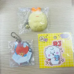 可愛いおまけ付き♡』BT21 RJ ステッカー&TATA キーホルダー『10ー177』