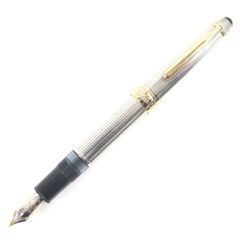 美品】モンブラン 万年筆 1468 ソリテール シルバー 925 送料