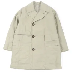 極美品□HERMES エルメス 22AW Hロゴジップ 中綿入り ミドル丈 チェスターコート カーキ 44 ハンガー・ガーメント付き イタリア製 正規品のサムネイル
