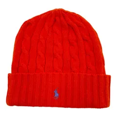 ラルフローレン ケーブル ニット帽 オレンジ Ralph Laurenのサムネイル
