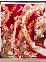 振袖 IKKO 刺繍 金彩 紋意匠 身丈166cm 撥水加工済 HKT175 - メルカリ