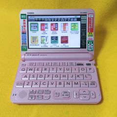 CASIO カシオ EX-Word DATAPLUS10 電子辞書 ピンク - メルカリ