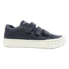 極美品 PRADA プラダ ナイロン ロゴローカットスニーカー 37 24