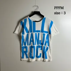 PPFM 2008 00s y2k archive ROCK OVP Tee 3 L ピーピーエフエム ロック オーバープリント Tシャツ アーカイブ 平成 レアのサムネイル