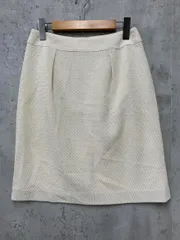 ANAYI アナイ 日本製 ひざ丈 タイト スカート size38/アイボリー ■◇ レディースのサムネイル