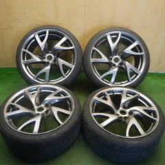 バリ溝！23年！8.5分◎日産 フェアレディZ Z34 純正 RAYS 225/35R19 245/35R19 ファイナリスト 595 EVO ハンコック ベンタス V12 evo2 レイズ 19インチ PCD114.3/5H◎6061207Hノのサムネイル