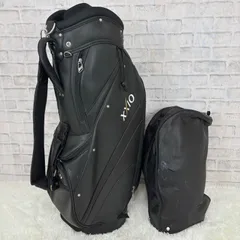 XXIO ゼクシオ キャディバッグ ゴルフバッグ golf ブラック 黒のサムネイル