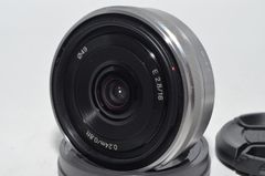 260575☆極上☆SONY 単焦点レンズ E 16mm F2.8 ソニー Eマウント用 APS