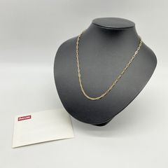 I'M OK ペーパークリップチェーン ネックレス　美品 I'M OK アイムオーケー チェーンネックレス ペーパークリップチェーン