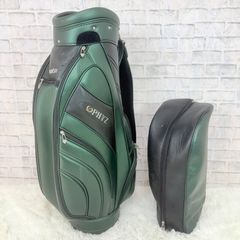 PHYZ】人気軽量モデル PUレザー ロゴネーム キャディバッグ 黒 - メルカリ