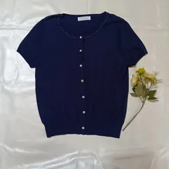 any SiS（エニィシス）／ネイビー半袖トップス