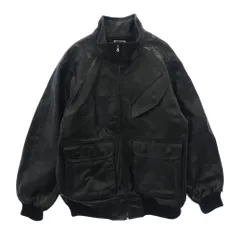 AURALEE オーラリー 25AW A25AB01WX LAMB LEATHER ZIP BLOUSON ラムレザー ジップ ブルゾン ジャケット ブラック系 3【中古】のサムネイル