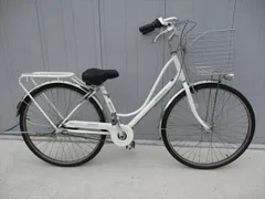 F225★限定特価★ 中古自転車 【マルイシ　プリミエール　26インチ　白】のサムネイル