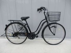 新車】軽快車 ママチャリ 26インチ シルバー AZUSA - メルカリ