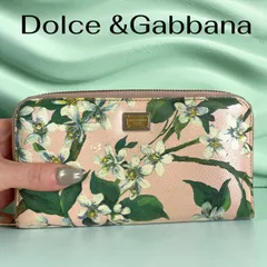 Dolce & Gabbana 長財布 花柄 ラウンドファスナーのサムネイル