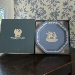 Wedgwood ジャスパー 八角形 プレート 置物 アクセサリープレートのサムネイル