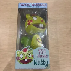 【新品未開封】ハッピーツリーフレンズ　Wacky Wobbler Nutty ボブルヘッドのサムネイル