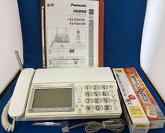 美品☆保証☆Panasonic 電話機付きFAX KX-PD551 702 - メルカリ