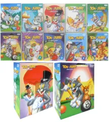 【中古】アニメDVD トムとジェリー BOX*2付き全10巻セットのサムネイル