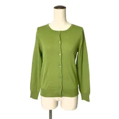 ヴィヴィアンタム VIVIENNE TAM ウール カーディガン ニット 長袖 1 グリーン ■GY06のサムネイル