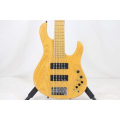 ☆美品☆ MOON 5弦ベース ナチュラル アッシュボディ メイプル指板