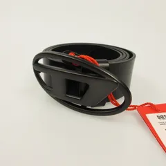 【姫路東店】 中古 DIESEL | ディーゼル ベルト B-1DR X08516 ｻｲｽﾞ:90cm ブラック 【134】