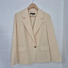 レディース 美品＊セオリー Traceable Wool DB Boy JKT サイズ0