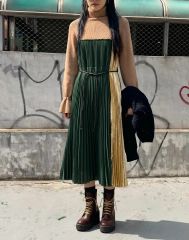 sacai 25ss ノースリーブフレアドレス サイズ1 - メルカリ