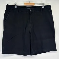 古着 ノーティカ NAUTICA ショートパンツ ハーフ 半ズボン 短パン チノパン ワンポイントロゴ w40  ブラック系 メンズのサムネイル