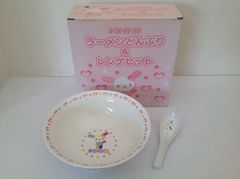 非売品 ウサハナ ラーメンどんぶり&レンゲセット - メルカリ