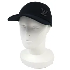 良品△LOUIS VUITTON ルイヴィトン 2021年製 M77124 キャップ･アエログラム コットン100% ベースボールキャップ 帽子 ブラック M 正規品 良品△LOUIS VUITTON ルイヴィトン 2021年製 M77124 キャップ