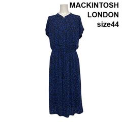 1028美品✨ マッキントッシュロンドン フレア ワンピース グリーン 半袖 1028美品✨ マッキントッシュロンドン フレア ワンピース グリーン