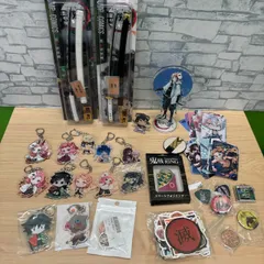 【豊】大量！ 鬼滅の刃 グッズ 刀 アクスタ スマホリング キーホルダー シール 引退品 コレクション【1588MS】F22のサムネイル