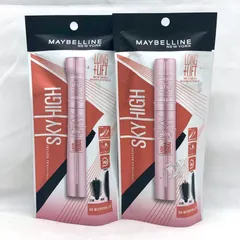 【2本セット】Maybelline　メイベリン　スカイハイ　04　ゆうやけオレンジ　マスカラ