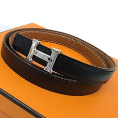 未使用品 エルメス HERMES エトゥープ ベルト レザーブラック - メルカリ