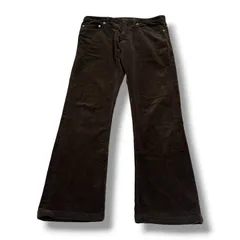 Dior Homme 05AW エディ期 ベロア フレアパンツ ブーツカット ダークブラウン 31のサムネイル