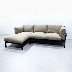 【展示品】Cassina  / カッシーナ / 285 ELORO / エローロ / カウチソファ / 3人掛け / ファブリック / ベージュ系 / ロドルフォ・ドルドーニ / 定価293万円のサムネイル
